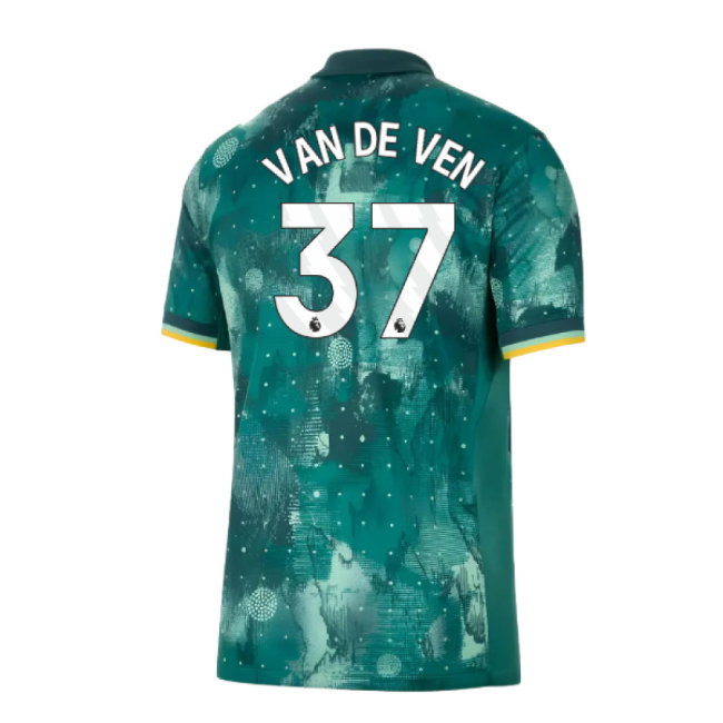 2024-2025 Tottenham Hotspur Third Shirt (Van De Ven 37)-SoccerKits Hub | Buy Soccer Jerseys Online
